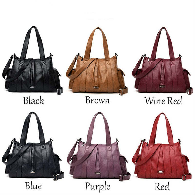 Luxury Retro Tote Designer Leather Crossbody Bags Mssza