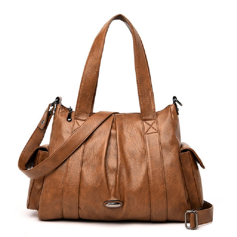 Luxury Retro Tote Designer Leather Crossbody Bags Mssza