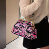 Luxury Embroidery Sequin Flowers Clip Shoulder Shell Evening Bag Mssza