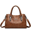 Luxury Sequined Soft Leather Designer High-capacity Casual Tote Hand Bags Mssza