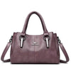 Luxury Sequined Soft Leather Designer High-capacity Casual Tote Hand Bags Mssza