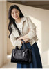 Luxury Sequined Soft Leather Designer High-capacity Casual Tote Hand Bags Mssza