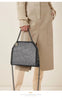 Casual Single Shoulder Metal Cross Chain Square Handbag Mssza