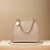 Luxury Single Cross Chain Shoulder Metal Decoration Square Handbag Mssza