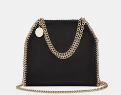 Luxury Single Cross Chain Shoulder Metal Decoration Square Handbag Mssza