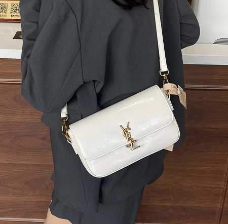 Luxury Small Square All-Match Crossbody Shoulder Premium Leather Tofu Bag Mssza