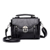 Luxury Small Square High Quality PU Leather Flap Crossbody Shoulder Bag Mssza
