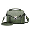 Luxury Small Square High Quality PU Leather Flap Crossbody Shoulder Bag Mssza
