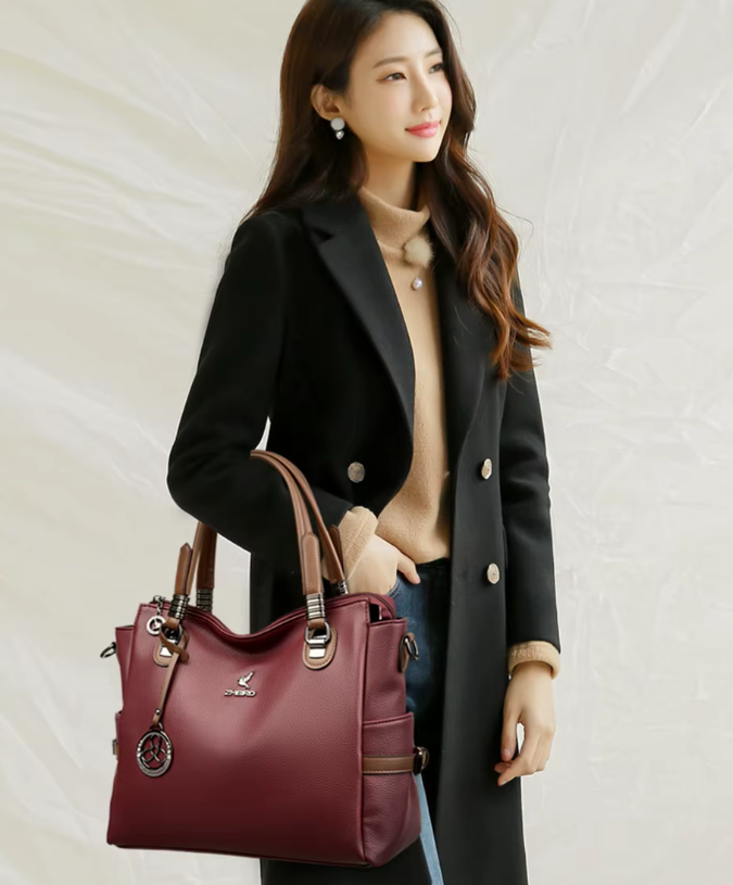 Luxury Soft Leather Interior Slot Pocket Designer Crossbody Bags Mssza