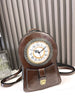 Luxury Solid Clock Pattern Travel Outdoor Designer Backpack Mssza