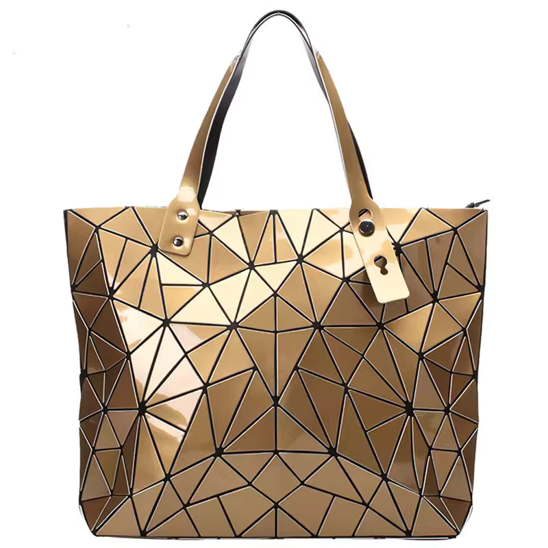 Luxury Solid Geometric Designer Trend Bao Zipper Versatile Shopper Shoulder Bag Mssza