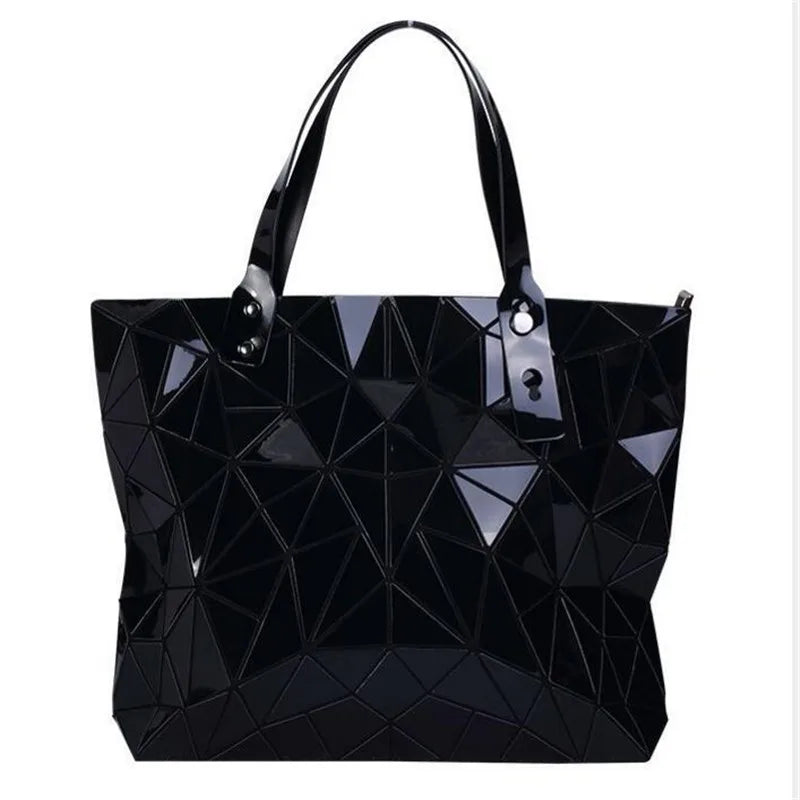 Luxury Solid Geometric Designer Trend Bao Zipper Versatile Shopper Shoulder Bag Mssza
