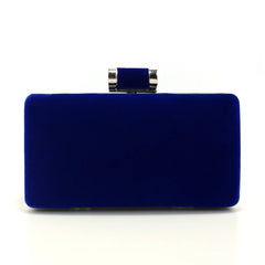Luxury Solid Nylon Velvet Metal Evening Party Chain Small Clutch Shoulder Bags Mssza