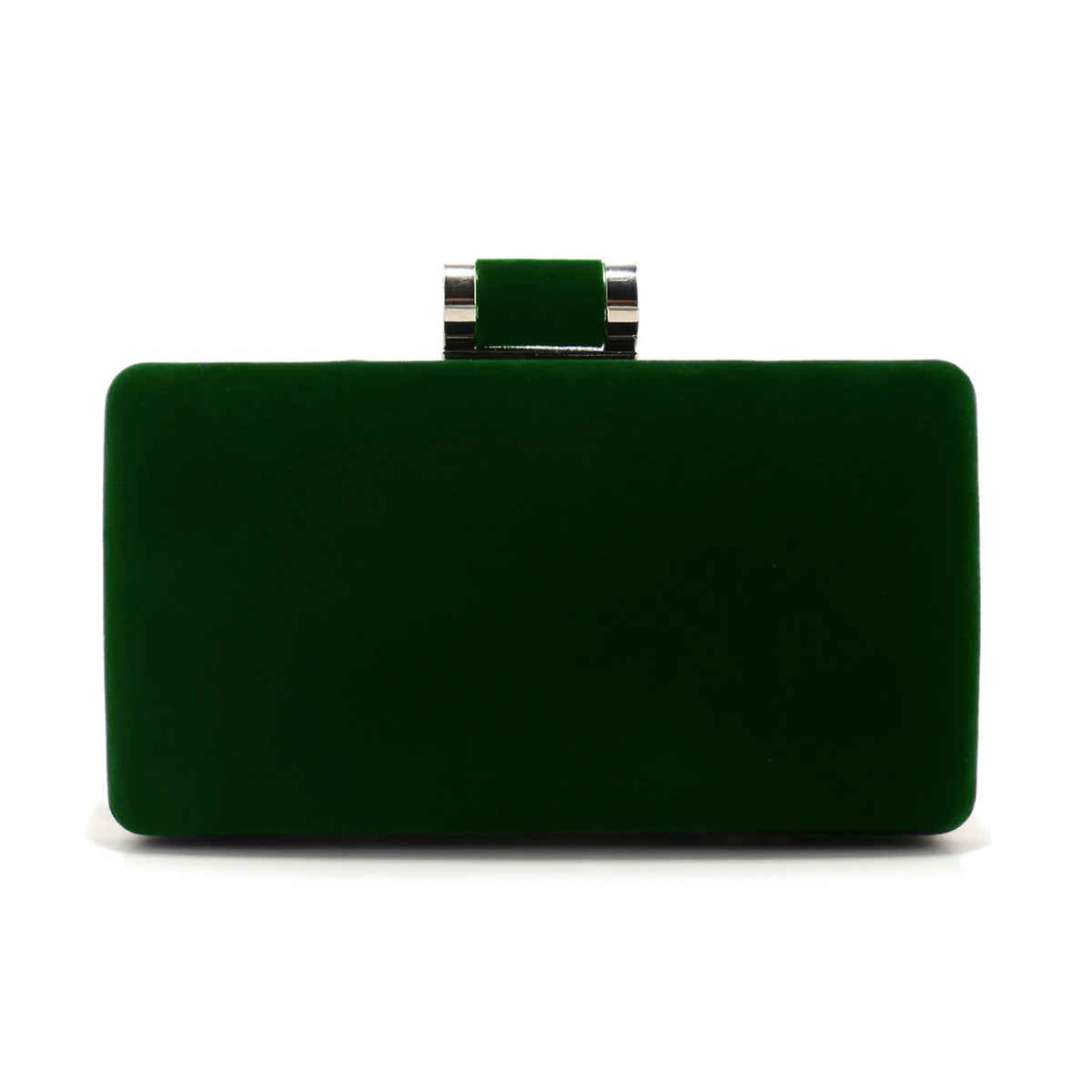 Luxury Solid Nylon Velvet Metal Evening Party Chain Small Clutch Shoulder Bags Mssza