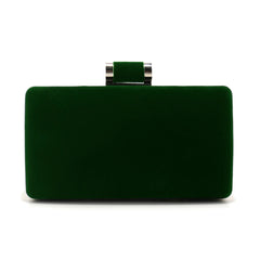 Luxury Solid Nylon Velvet Metal Evening Party Chain Small Clutch Shoulder Bags Mssza