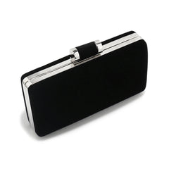Luxury Solid Nylon Velvet Metal Evening Party Chain Small Clutch Shoulder Bags Mssza