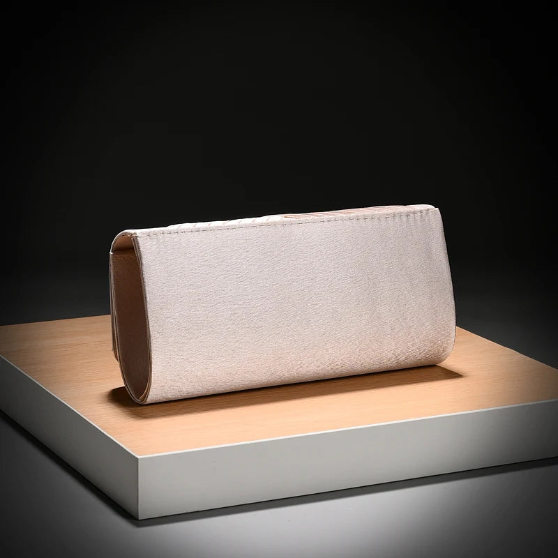 Luxury Stripes Designer One-shoulder Envelope Evening Clutch Bags Mssza
