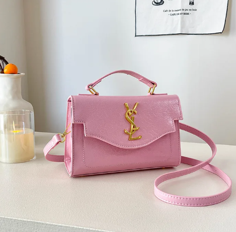 Luxury Textured Shoulder Purse with Detachable Chain Strap, Convertible Underarm Clutch Structured Envelope Crossbody Bag Mssza