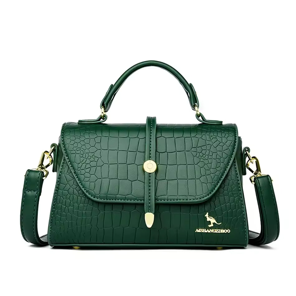 Luxury Versatile Designer Crocodile Leather Crossbody Bags Mssza