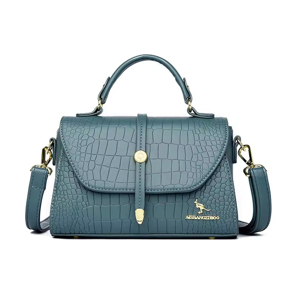 Luxury Versatile Designer Crocodile Leather Crossbody Bags Mssza
