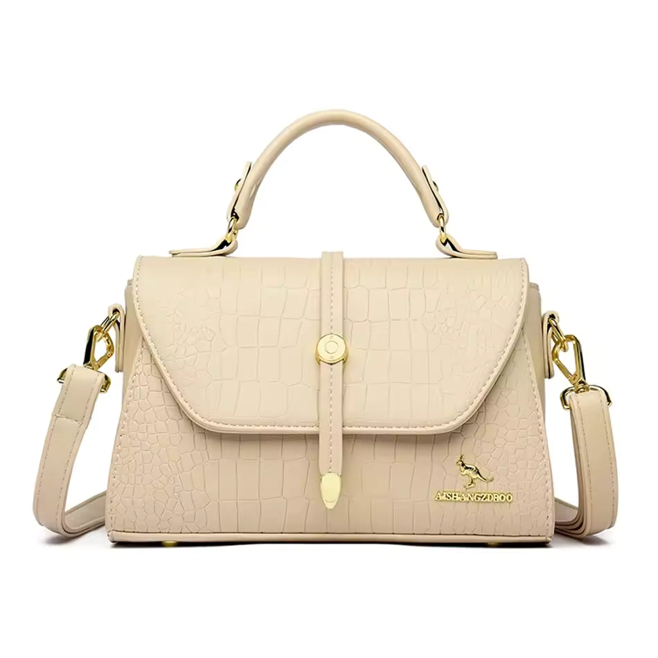 Luxury Versatile Designer Crocodile Leather Crossbody Bags Mssza