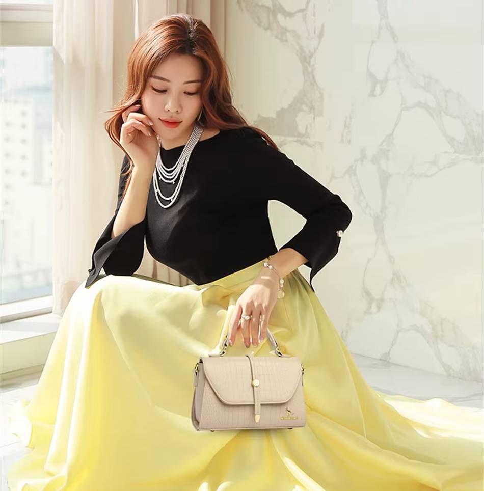 Luxury Versatile Designer Crocodile Leather Crossbody Bags Mssza