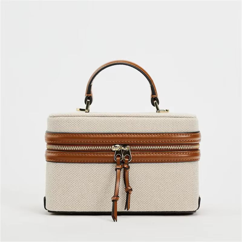 Luxury Vintage Solid zipper Chains Sling Clutch Square Bag Mssza