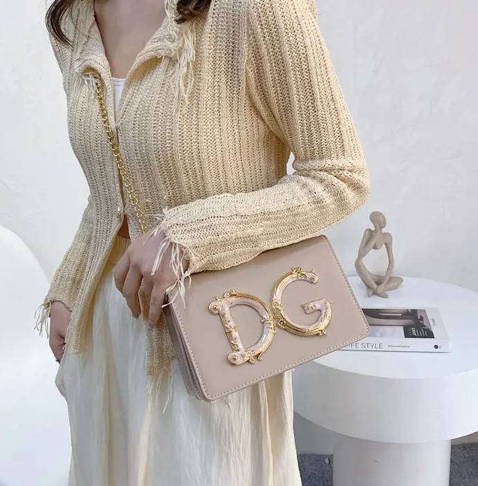 Luxury Viscose D-G letter Lightweight Travel Shoulder Bag Mssza