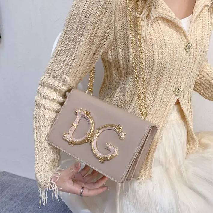 Luxury Viscose D-G letter Lightweight Travel Shoulder Bag Mssza
