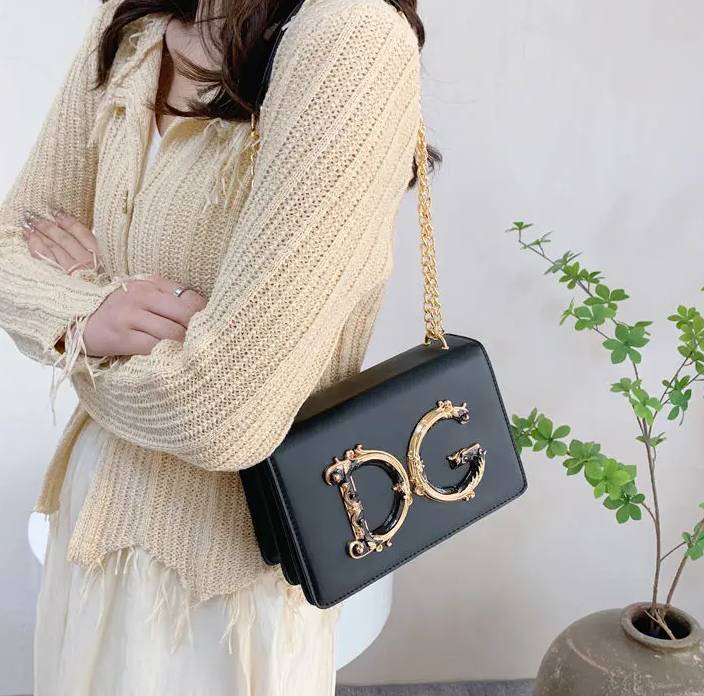 Luxury Viscose D-G letter Lightweight Travel Shoulder Bag Mssza