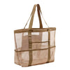 Mesh Beach Swimming Oversized Tote Beach Toy Bag Pack Mssza