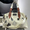 Mesh Nylon Adhesive Large Capacity Splicing Short Distance Travel Casual Handbag Mssza
