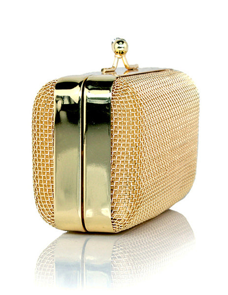 Metal Chain Bridal Wedding Handbag Mssza