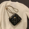 Mini Designer Chain Diamond High Quality PU Small Bag Mssza