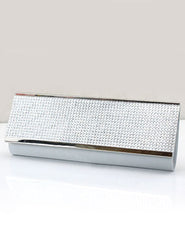 Modern Silk Rhinestone Concise Wedding Bridal Purse Mssza