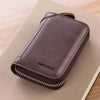 Multi Slot Wallet Genuine Leather Business Bank Credit Card Holder Mssza