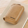 Multi Slot Wallet Genuine Leather Business Bank Credit Card Holder Mssza