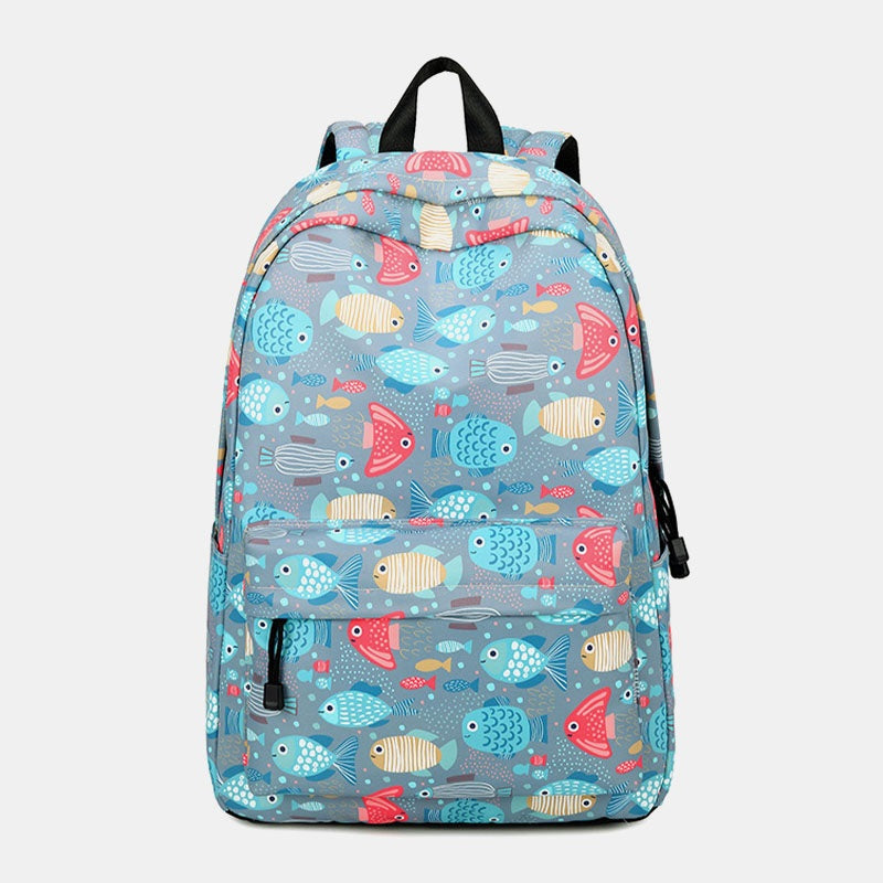 Multifunctional Print Waterproof Backpack Mssza
