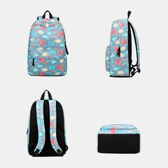 Multifunctional Print Waterproof Backpack Mssza