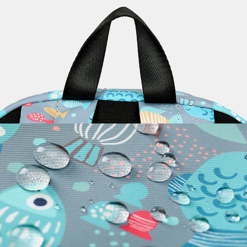 Multifunctional Print Waterproof Backpack Mssza