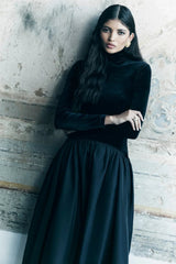 Florienne Long Sleeve Maxi Dress Mssaz Desses