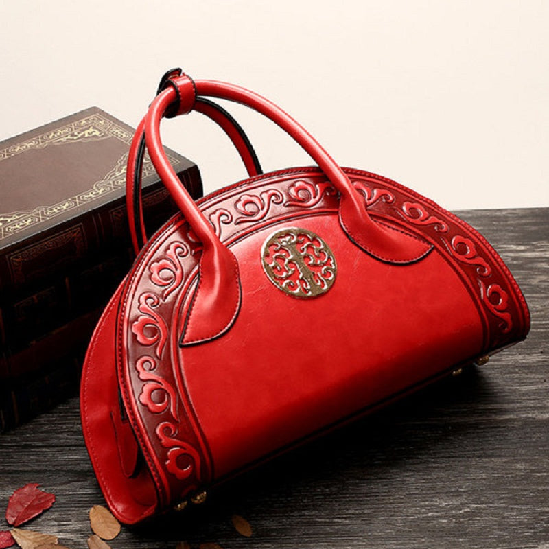 National Style Shell Creative Handbag Shoulder Bag Crossbody Bags For Women Mssza