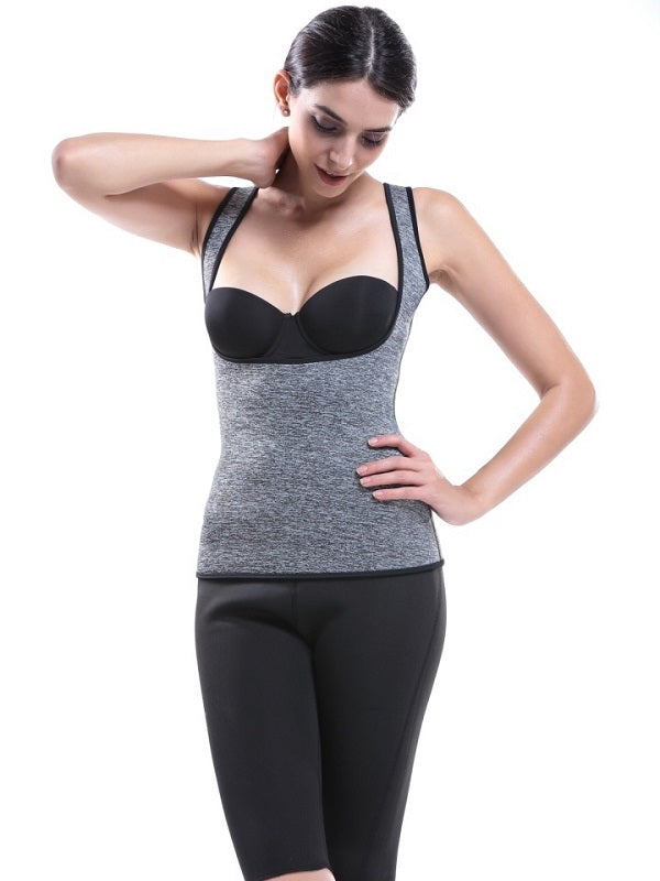 Neoprene Fitness Corset Tank Top Mssza