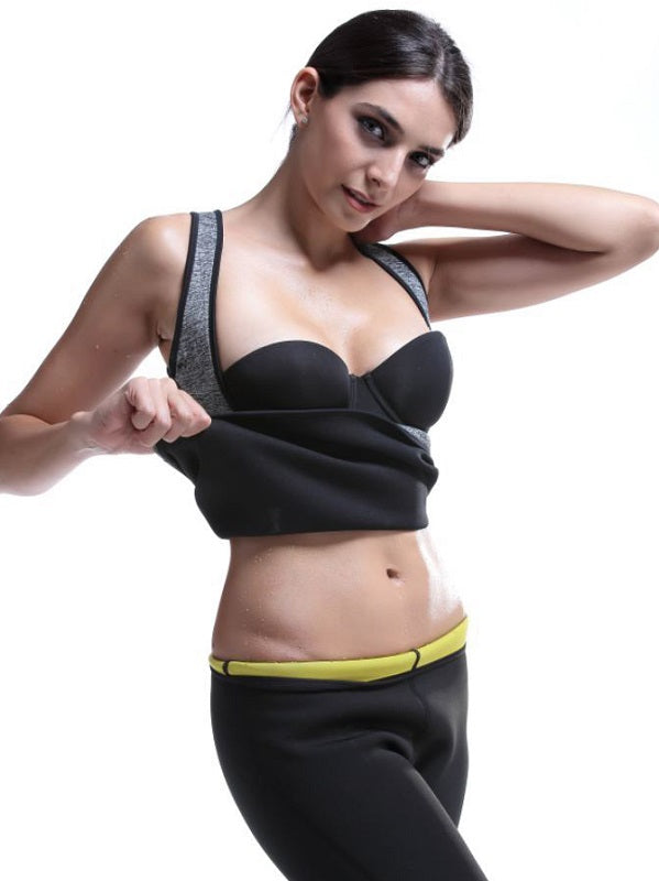 Neoprene Fitness Corset Tank Top Mssza