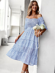 Elegant Boho Chiffon Party Beach  Dress Mssaz Desses