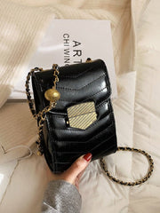 New Simple Chain Crossbody Phone Bag Mssza