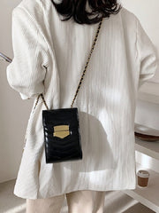 New Simple Chain Crossbody Phone Bag Mssza