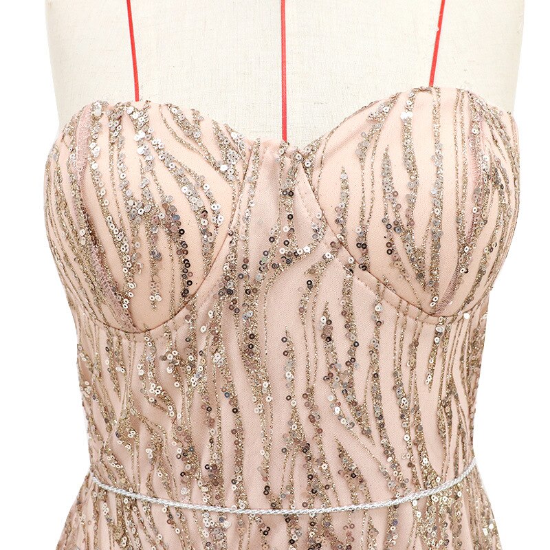 New Sleeveless Tube Top Evening Dresses Mssaz Desses