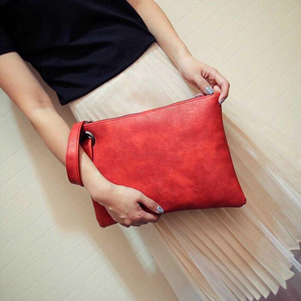 New Women's Envelope Clutch Bag High Quality PU Women Clutch Evening Bag Female Clutches Handbag Mssza
