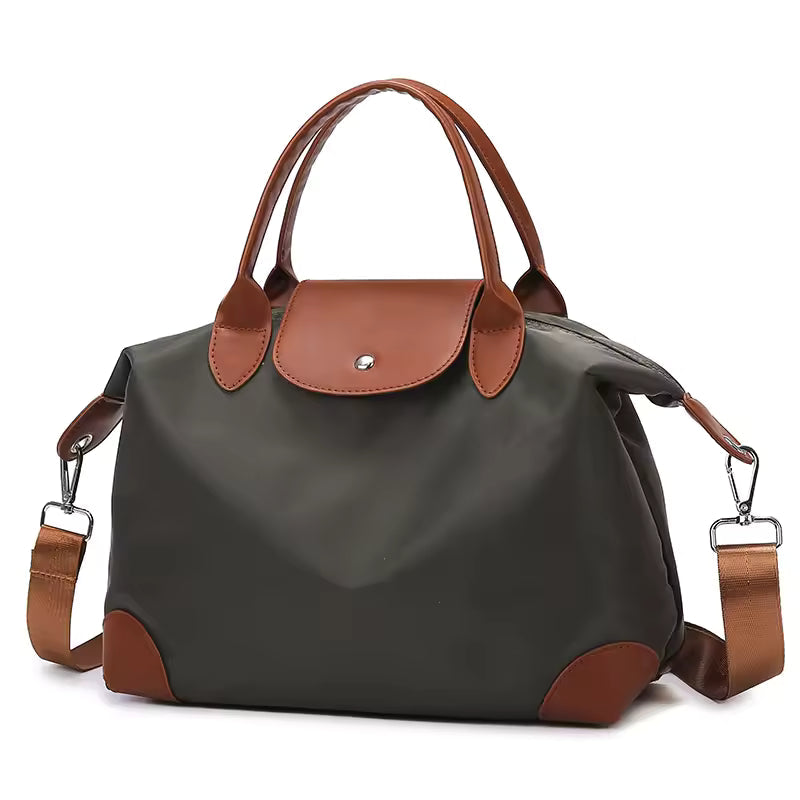 Nylon Waterproof Fabric Shoulder Crossbody Hobos Bag Mssza